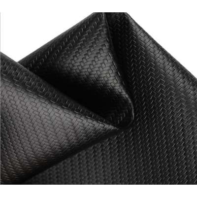 High quality weave pvc and Knitted backing technic synthetic leather artificial leather